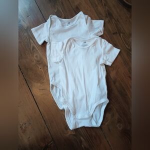 Two White Onesies